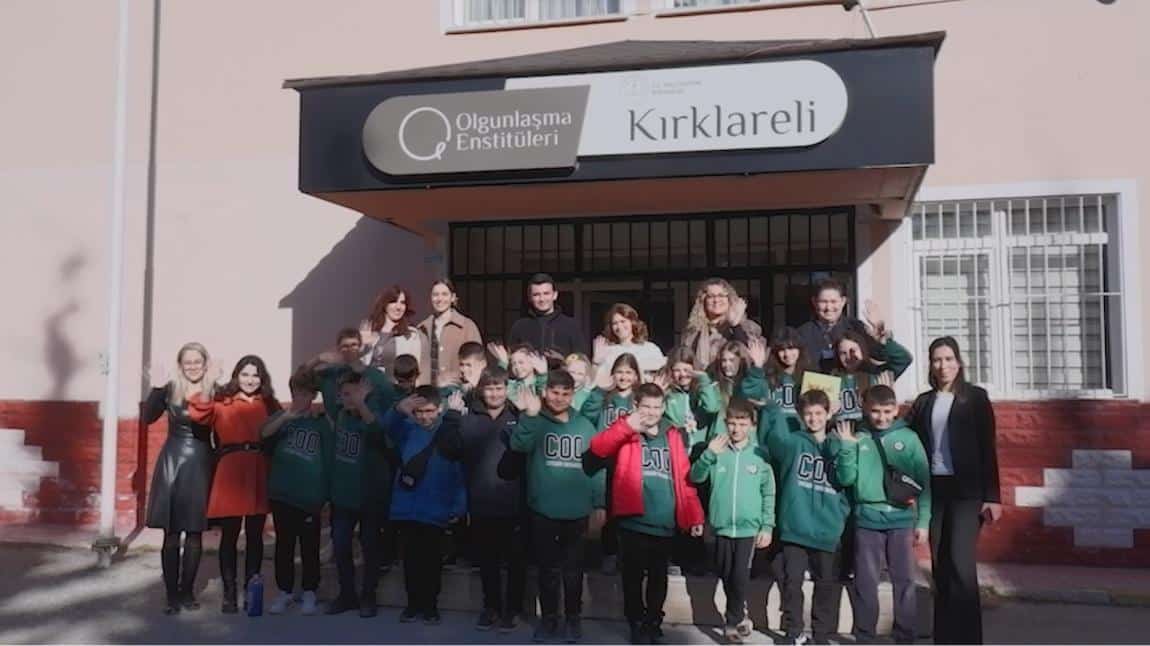 Pınarhisar Cevizköy Ortaokulunun öğrencilerinin ziyareti